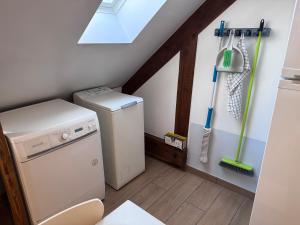 Η κουζίνα ή μικρή κουζίνα στο La Mansarde