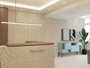 Ο χώρος του λόμπι ή της ρεσεψιόν στο Studios Maria - Renovating Brand New for 2026