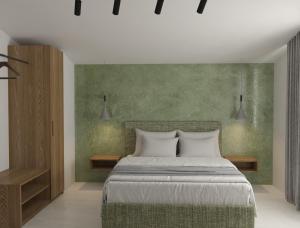 Ένα ή περισσότερα κρεβάτια σε δωμάτιο στο Studios Maria - Renovating Brand New for 2026 +57 φωτογραφίες