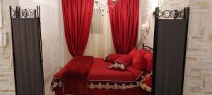 Postel nebo postele na pokoji v ubytování Ariadnis Apartment