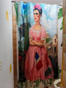 Koupelna v ubytování Bahía 50's