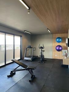 Gimnasio o equipo deportivo en Studio Garden - ideal para relaxar ou trabalhar