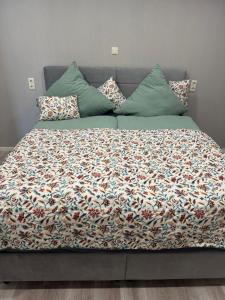 Ένα ή περισσότερα κρεβάτια σε δωμάτιο στο Sonnenschein & Ruhe