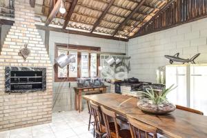 Η κουζίνα ή μικρή κουζίνα στο Sítio 4 Estações | Paz e Natureza