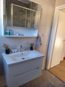 Ένα μπάνιο στο Apartman Centar +8 φωτογραφίες