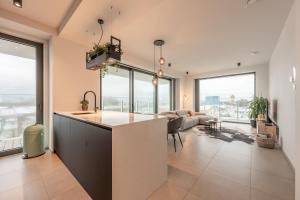 Kuchyň nebo kuchyňský kout v ubytování Apart 3 01