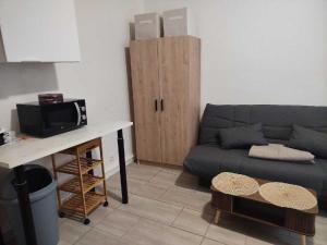 Η κουζίνα ή μικρή κουζίνα στο Cozy studio