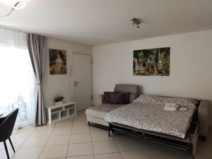 Ένα ή περισσότερα κρεβάτια σε δωμάτιο στο Casa Renoir - Schritte zum Zee