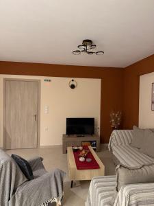 Μια τηλεόραση ή/και κέντρο ψυχαγωγίας στο Papi's Cozy Apartment