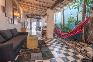 Χώρος καθιστικού στο Casa Azul Tropical House by Xarm Apartments