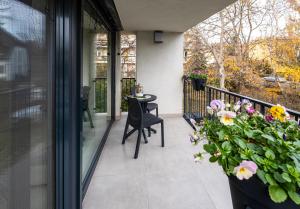 Μπαλκόνι ή βεράντα στο Kriszta Residence