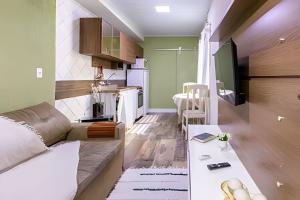 Nhà bếp/bếp nhỏ tại Casa Aconchegante