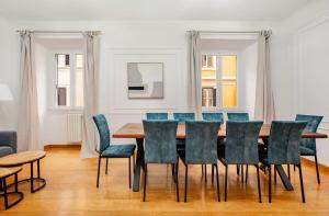 Posezení v ubytování Casilina Luxury Apartment