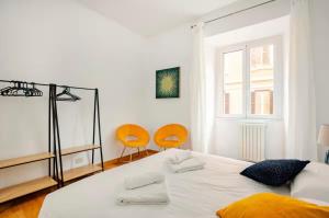 Postel nebo postele na pokoji v ubytování Casilina Luxury Apartment