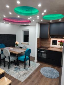 Kuchyň nebo kuchyňský kout v ubytování Vila Dunja Pale