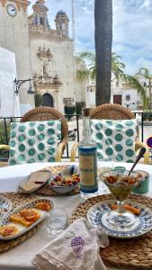 Jídlo v prázdninového domu nebo okolí