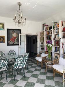 Posezení v ubytování Casa Michel