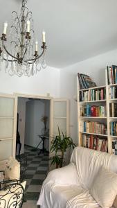 Knihovna v prázdninového domu