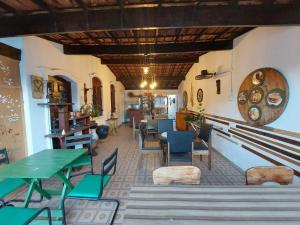 Гостиная зона в Hostel Mariah ,comidaria e lanchonete