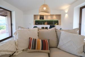 Posezení v ubytování Casa do Lanjal