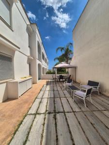 Bygningen som pensionatet ligger i