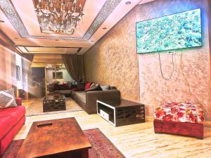 Гостиная зона в Bonheur Au bord de la mère