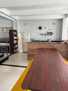 Η κουζίνα ή μικρή κουζίνα στο Marujo da Gávea