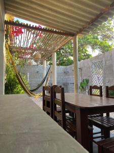 Patio nebo venkovní prostory v ubytování Aratu Pousada