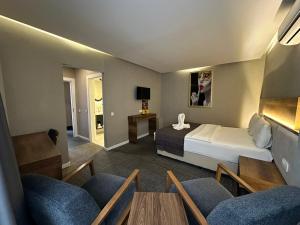 Χώρος καθιστικού στο Anatolia Luxury Hotel