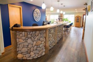 Ο χώρος του λόμπι ή της ρεσεψιόν στο Ocean Resort