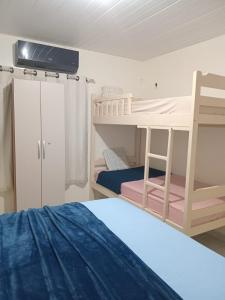 Ένα ή περισσότερα κρεβάτια σε δωμάτιο στο Apartamento Mobiliado +46 φωτογραφίες