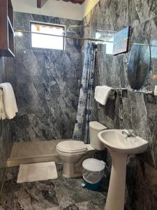 Koupelna v ubytování Luisa Rodriguez