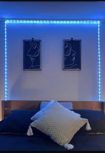 En eller flere senge i et værelse på Apartamento central en Puerto Montt