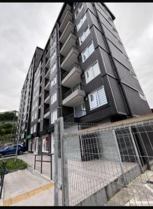 Bygningen som lejligheden ligger i