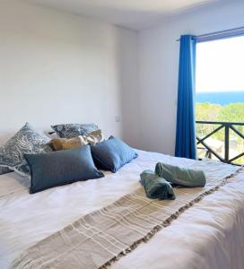 Ένα ή περισσότερα κρεβάτια σε δωμάτιο στο Sal y Sol