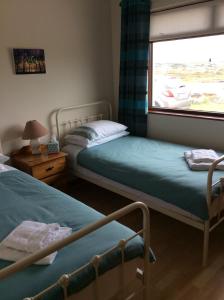 Postel nebo postele na pokoji v ubytování Teach Donncadh B&B