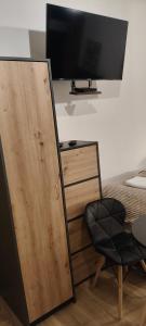 Μια τηλεόραση ή/και κέντρο ψυχαγωγίας στο Drzewna Apartamenty-Wojska Polskiego