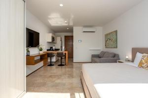 Køkken eller tekøkken på Sea Tower