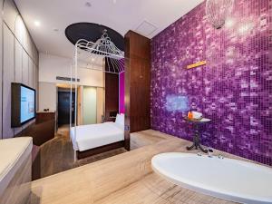 Koupelna v ubytování Orange Hotel Chengdu High-Tech Global Center