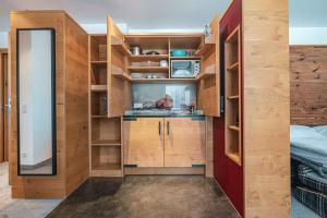 Kuchyň nebo kuchyňský kout v ubytování Apartment in Brand bei Bludenz - Montafon 51805