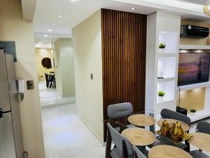 Η κουζίνα ή μικρή κουζίνα στο Apartamento a solo 2 minutos de la Playa los Almendros