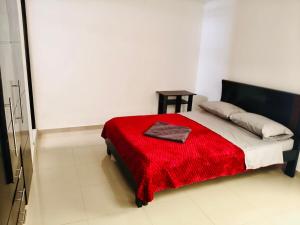 Postel nebo postele na pokoji v ubytování Apartamento - Líbano Tolima