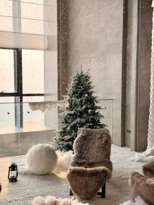 Χώρος καθιστικού στο The Westin Chongqing Liberation Square