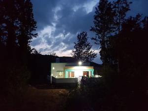 Bygningen som pensionatet ligger i