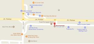 a screenshot of a google at BENUTHOMEStay in Benut