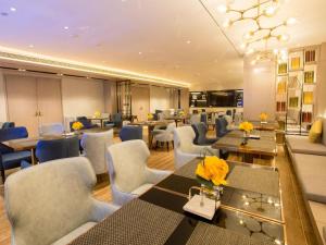 Χώρος καθιστικού στο Echarm Hotel Wuhan Hankou Station Changgang Road Metro Station