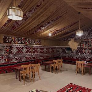 Et opholdsområde på Camp in the natural reserve & tours