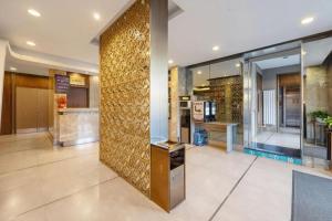 Ο χώρος του λόμπι ή της ρεσεψιόν στο JinJiang Inn Datong Pingchengqiao