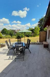 Μπαλκόνι ή βεράντα στο Ferienhaus Plech