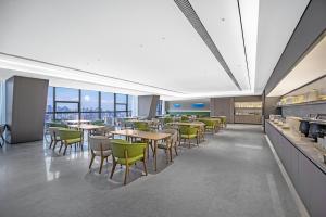 Khu vực ghế ngồi tại JI Hotel Chongqing Lianglukou Chongqing Center